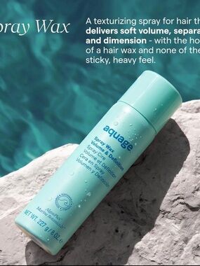 Aquage Spray Wax Volume & Definition Spray ~New!